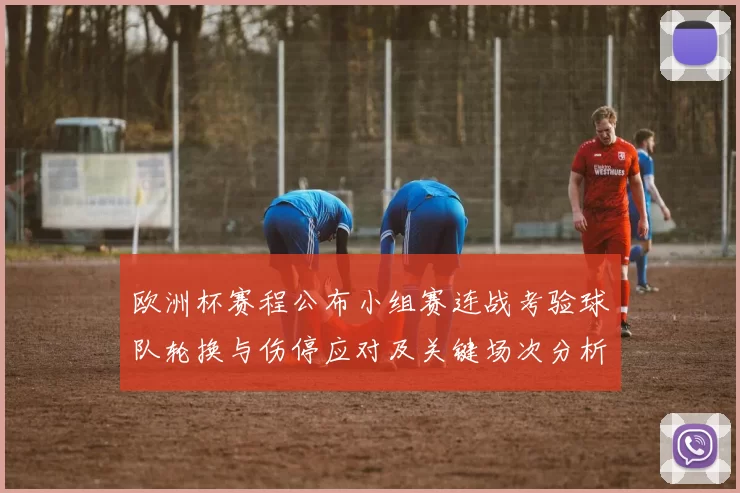 欧洲杯赛程公布小组赛连战考验球队轮换与伤停应对及关键场次分析